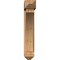 Ekena Millwork Thorton Arts and Crafts Smooth Bracket w/ Offset Brace, Western Red Cedar, 7 1/2"W x 30"D x 42"H BKT0806X30X42THR03SWR - alternate 2